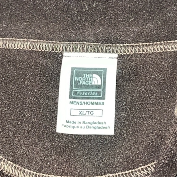 The North Face Men’s Brown Wool Blend 1/4 Zip Sweater Outdoors Size XL - Picture 9 of 13